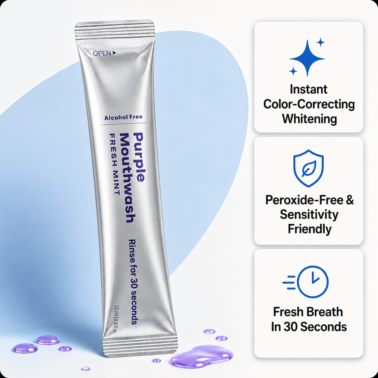 Lumino Purple Mouth Wash